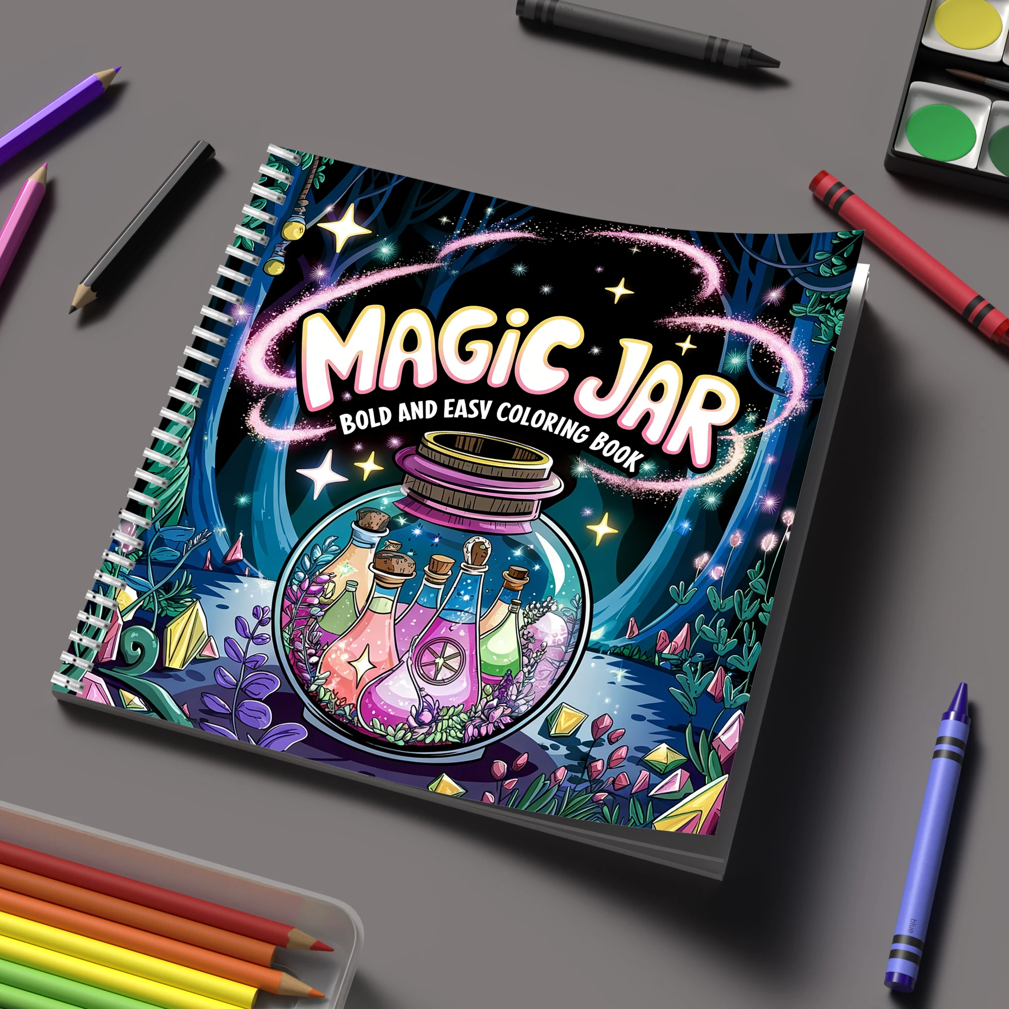 Chalk Bag - Libro da Colorare in Barattolo Magico