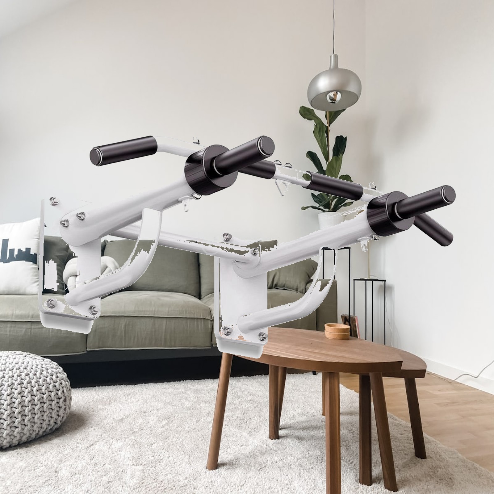 Pull Up Bar - Barra per trazioni da parete, resistente