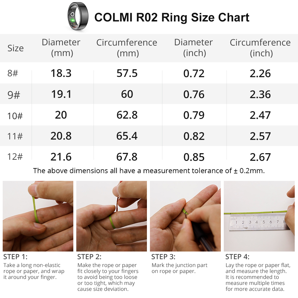 [2024] COLMI R02 Smart Ring Gu - Gymnastic Ring recensione e prezzo