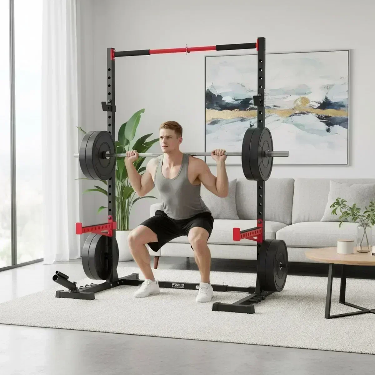Rack Regolabile per Squat da C - Pull Up Bar recensione e prezzo